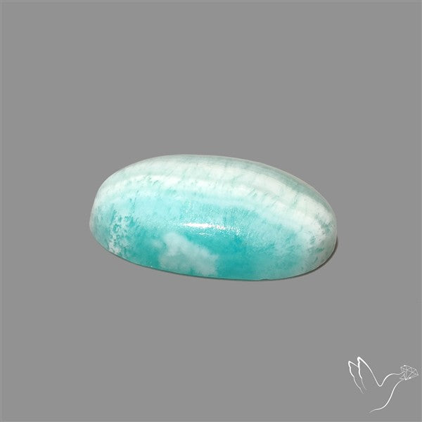 Blue Aragonite Cabochon