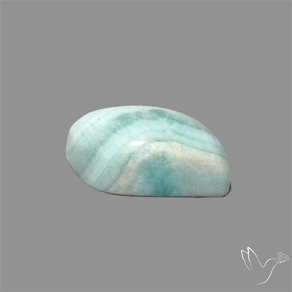 Blue Aragonite Cabochon