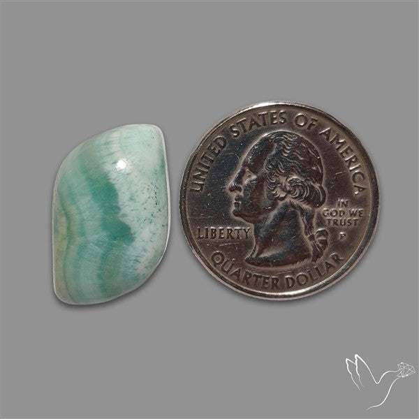 Blue Aragonite Cabochon