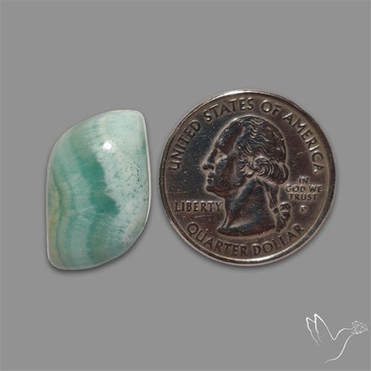 Blue Aragonite Cabochon