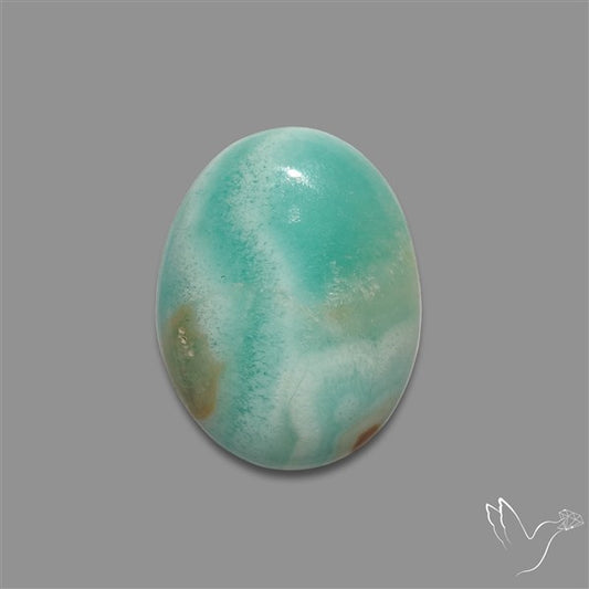 Blue Aragonite Cabochon