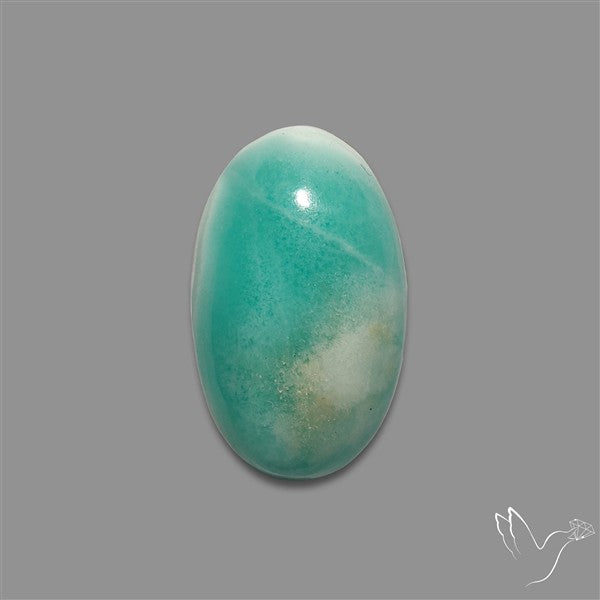 Blue Aragonite Cabochon
