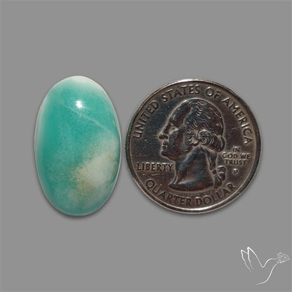 Blue Aragonite Cabochon