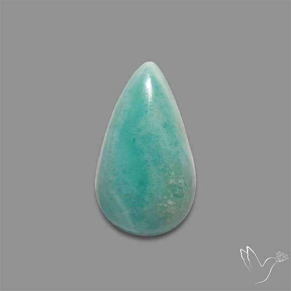 Blue Aragonite Cabochon
