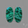 Chrysocolla In Malachite Cabochons Pair