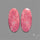 Thulite Cabochons Pair