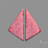 Thulite Cabochons Pair