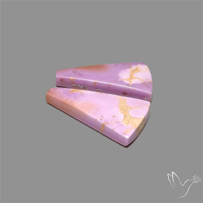 Phosphosiderite Cabochons Pair