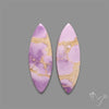 Phosphosiderite Cabochons Pair