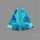 Shattuckite Cabochons Pair