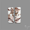 Wild Horse Jasper Cabochons Pair