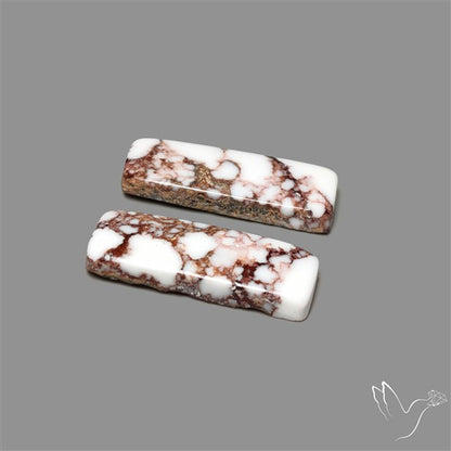 Wild Horse Jasper Cabochons Pair