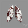 Wild Horse Jasper Cabochons Pair