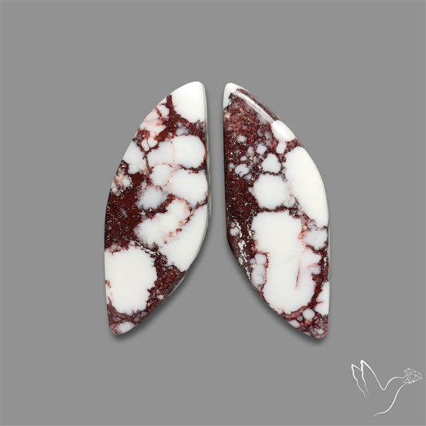 Wild Horse Jasper Cabochons Pair