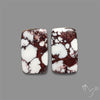Wild Horse Jasper Cabochons Pair