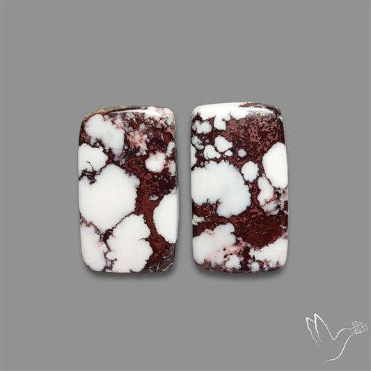 Wild Horse Jasper Cabochons Pair