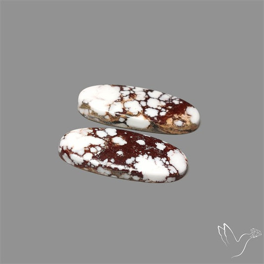 Wild Horse Jasper Cabochons Pair