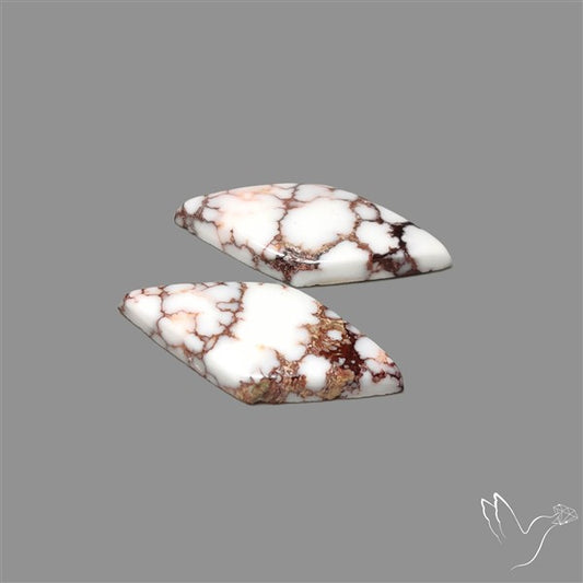 Wild Horse Jasper Cabochons Pair