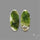 Turkish Chrome Chalcedony Cabochons Pair