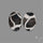 Black Septarian Cabochons Pair