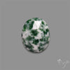 Rose Cut Chrome Diopside In Quartz