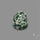 Rose Cut Chrome Diopside In Quartz