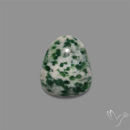 Rose Cut Chrome Diopside In Quartz