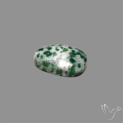 Rose Cut Chrome Diopside In Quartz