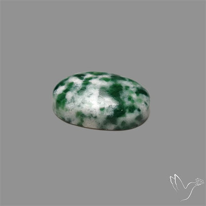 Rose Cut Chrome Diopside In Quartz