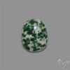 Rose Cut Chrome Diopside In Quartz