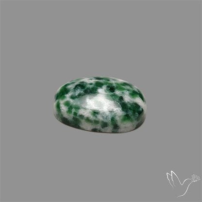 Rose Cut Chrome Diopside In Quartz