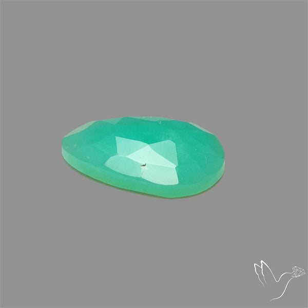 Rose Cut Gemmy Chrysoprase