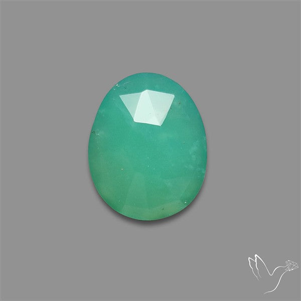 Rose Cut Gemmy Chrysoprase