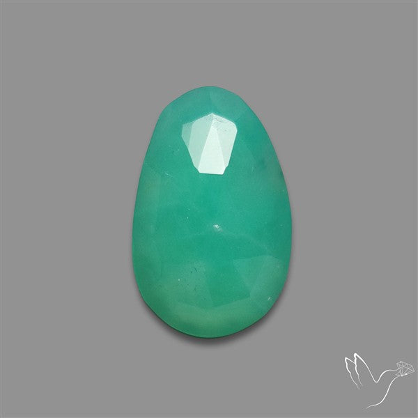 Rose Cut Gemmy Chrysoprase