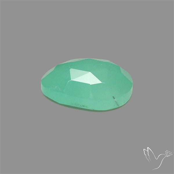 Rose Cut Gemmy Chrysoprase