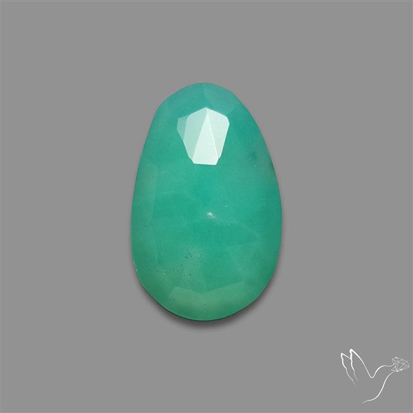 Rose Cut Gemmy Chrysoprase