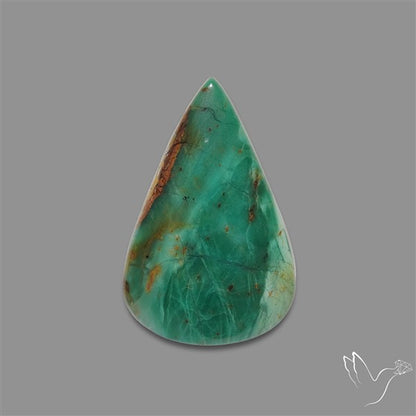 Larsonite Gary Green Jasper Cabochon