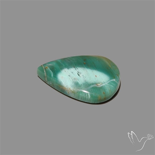 Larsonite Gary Green Jasper Cabochon
