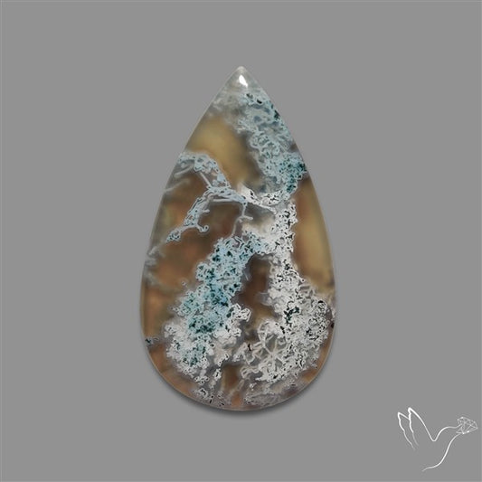 White Horse Canyon Moss Agate