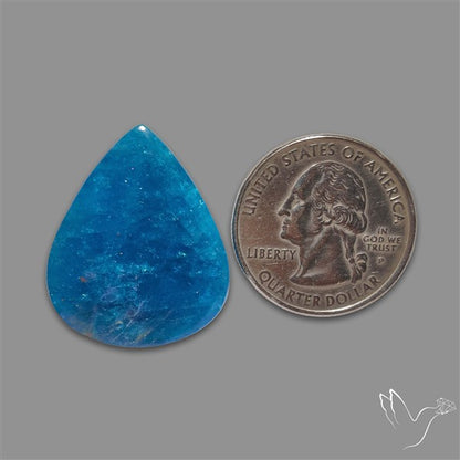 Neon Apatite Cabochon