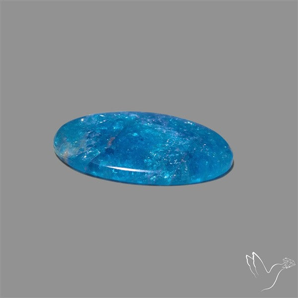 Neon Apatite Cabochon