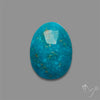 Rose Cut Morenci Turquoise With Pyrite Inclusions