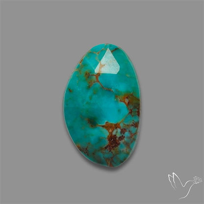 Rose Cut Kingman Turquoise
