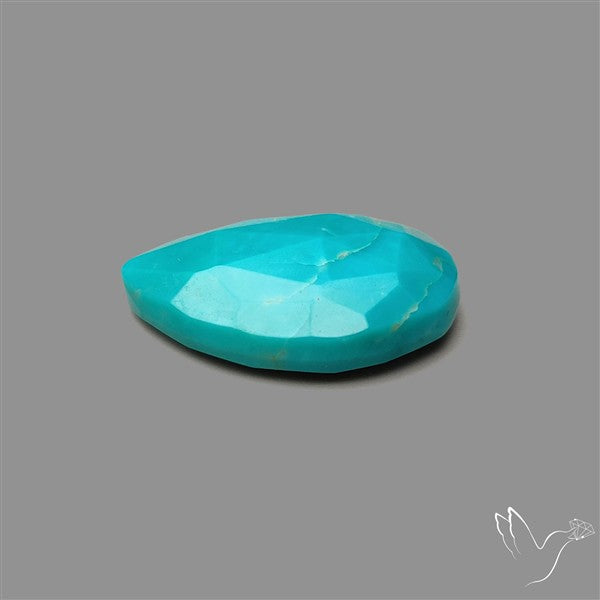 Rose Cut Kingman Turquoise