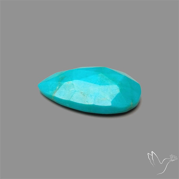 Rose Cut Kingman Turquoise