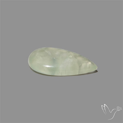 Gemmy Prehnite Cabochon Mint Green