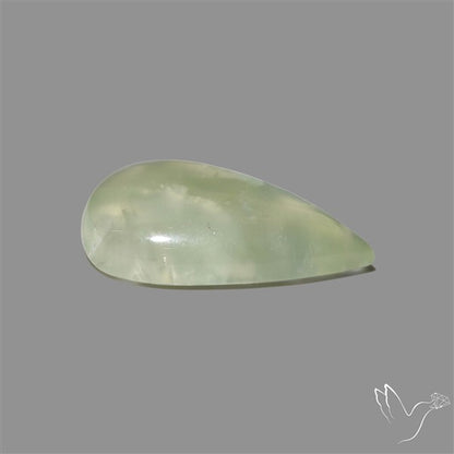 Gemmy Prehnite Cabochon Mint Green