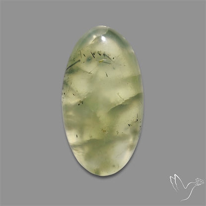 Gemmy Prehnite Cabochon Mint Green