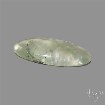 Gemmy Prehnite Cabochon Mint Green