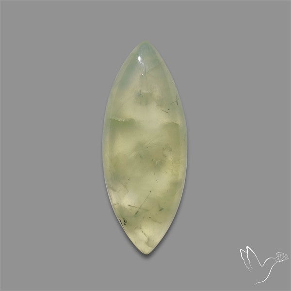 Gemmy Prehnite Cabochon Mint Green